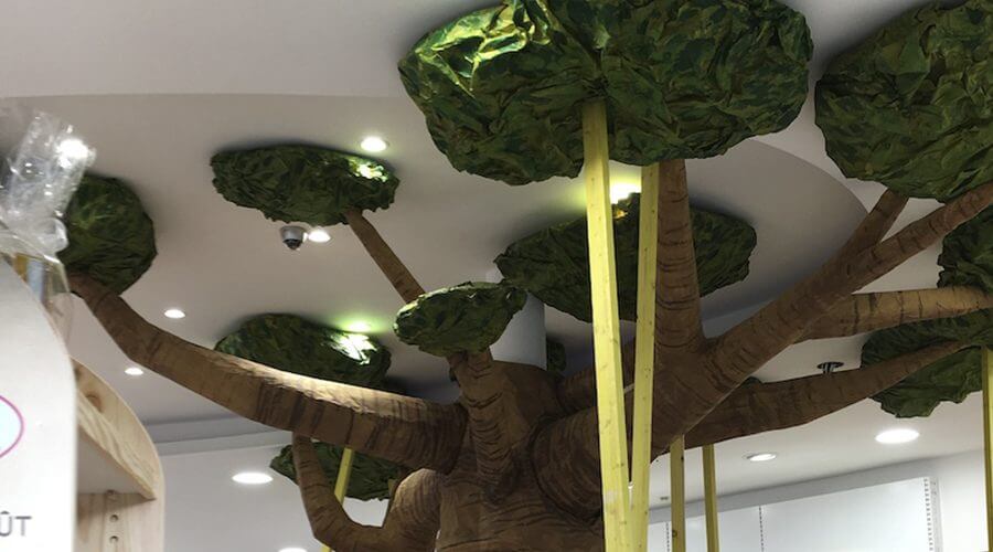 Sculpture Baobab Pierre -Adrien LECERF Romain QUARTIER Linda Yi Plasticienne